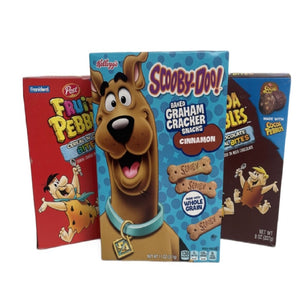 Scooby Doo Cinnamon Graham Cracker Snacks American USA Import UK Seller