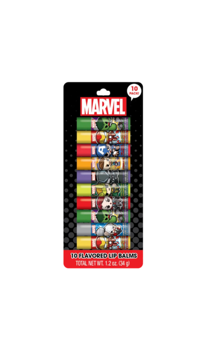 10 Piece Lip Balm Set Marvel