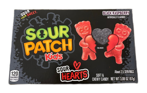 Sour Patch Kids - SOUR HEARTS - Movie Snack Box