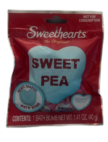 Sweethearts Scented Bath Bomb - BLUEBERRY