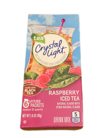 Crystal Light Drink Mix Sachets - RASPBERRY ICED TEA
