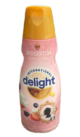 International Delight Liquid Coffee Creamer - BERRIES & CREME - BRIDGERTON EDITION