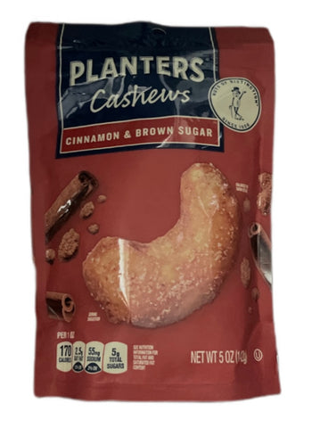 Planters Cashews - CINNAMON & BROWN SUGAR