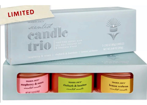 Trader Joe’s Scented Candle Trio