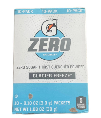 Gatorade Zero Sugar Thirst Quench Powder Sachets - GLACIER FREEZE