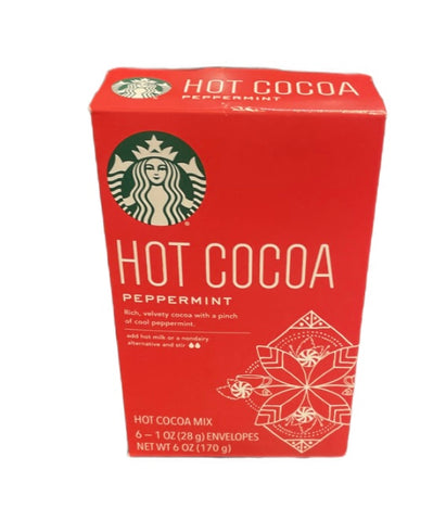 Starbucks Hot Cocoa Mix Sachets - PEPPERMINT