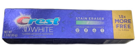 Crest 3D White Toothpaste - MINT SPLASH