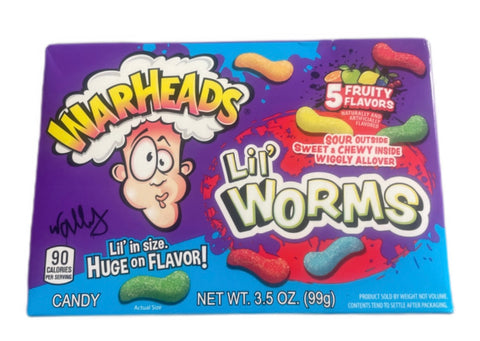 Warheads - LIL’ WORMS - Movie Snack Box