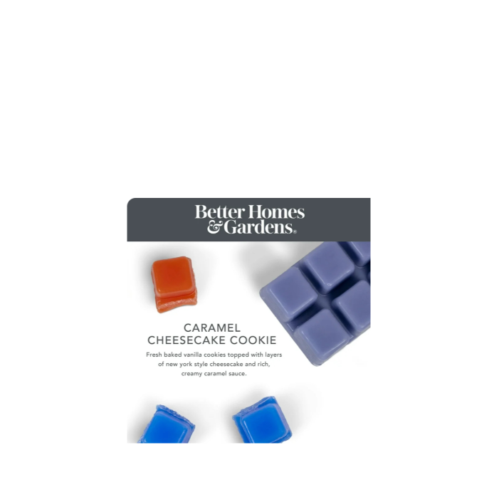 Better Homes And Gardens Wax Melts Caramel Cheesecake Cookie Scent Notes