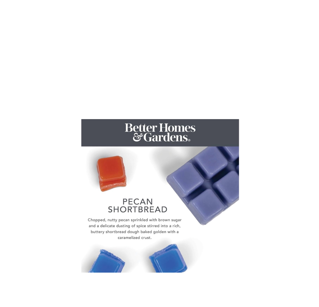 Better Homes And Gardens Wax Melts Pecan Shortbread Scent Notes