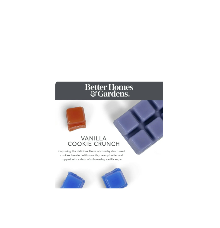 Better Homes And Gardens Wax Melts Vanilla Cookie Crunch Scent Notes