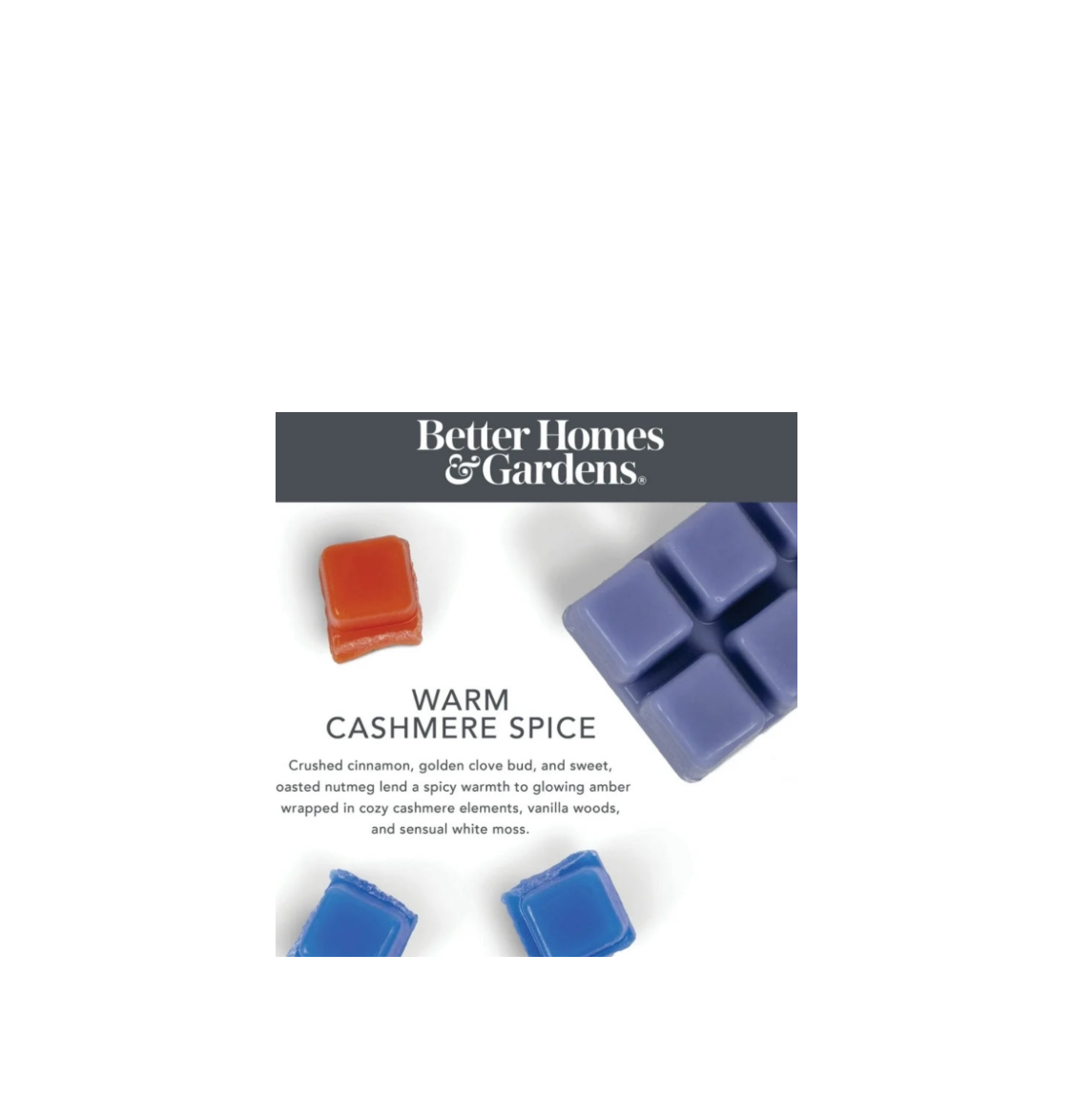 Better Homes And Gardens Wax Melts Warm Cashmere Spice Scent Notes
