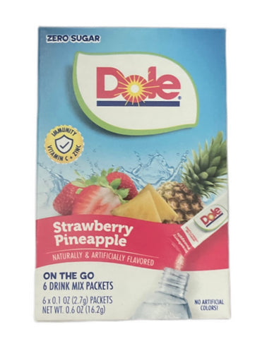 On The Go Drink Mix - DOLE STRAWBERRY PINEAPPLE