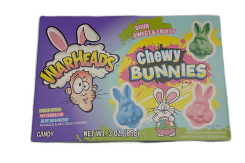 Warheads - CHEWY BUNNIES - Movie Snack Box