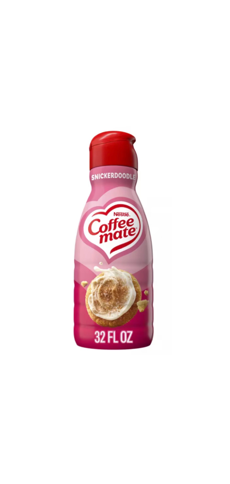 CoffeeMate Liquid Coffee Creamer Snickerdoodle