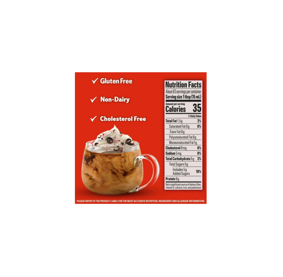 Coffeemate Liquid Coffee Creamer Peppermint Mocha Nutritional Information