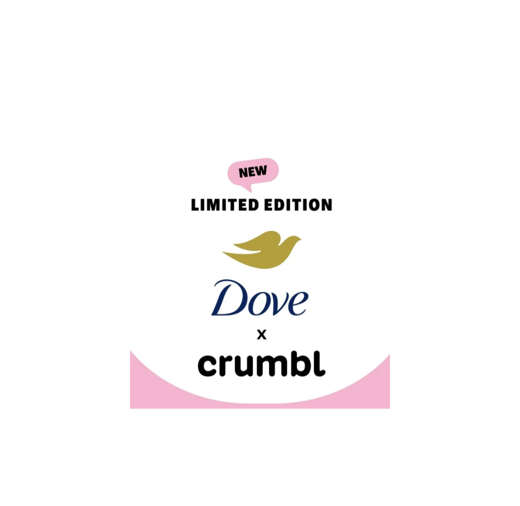 Dove And Crumbl Hand Wash Confetti Cake Limited Edition