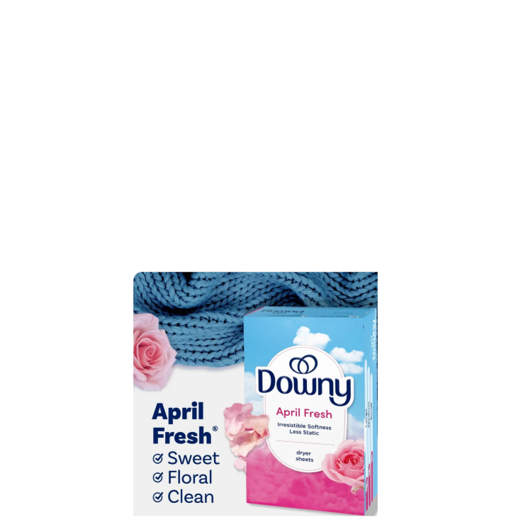 Downy Tumble Dryer Sheets 240 Sheets April Fresh Sweet Floral Clean