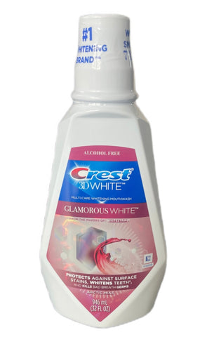 Crest 3D White Whitening Mouthwash - GLAMOROUS WHITE