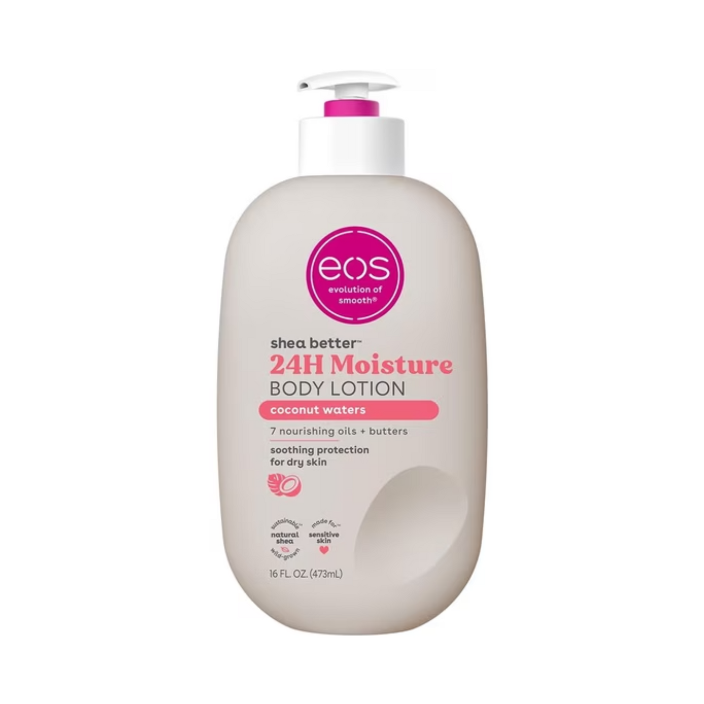 EOS 24 Hour Moisture Body Lotion Coconut Waters