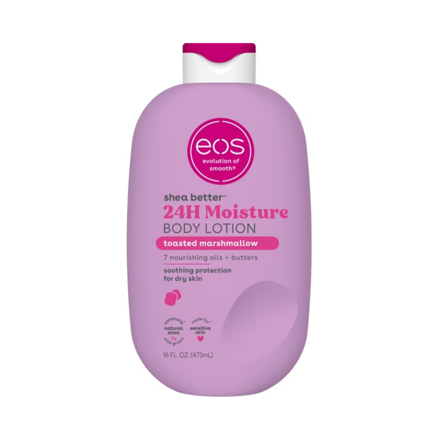 EOS 24 Hour Moisture Body Lotion Toasted Marshmallow