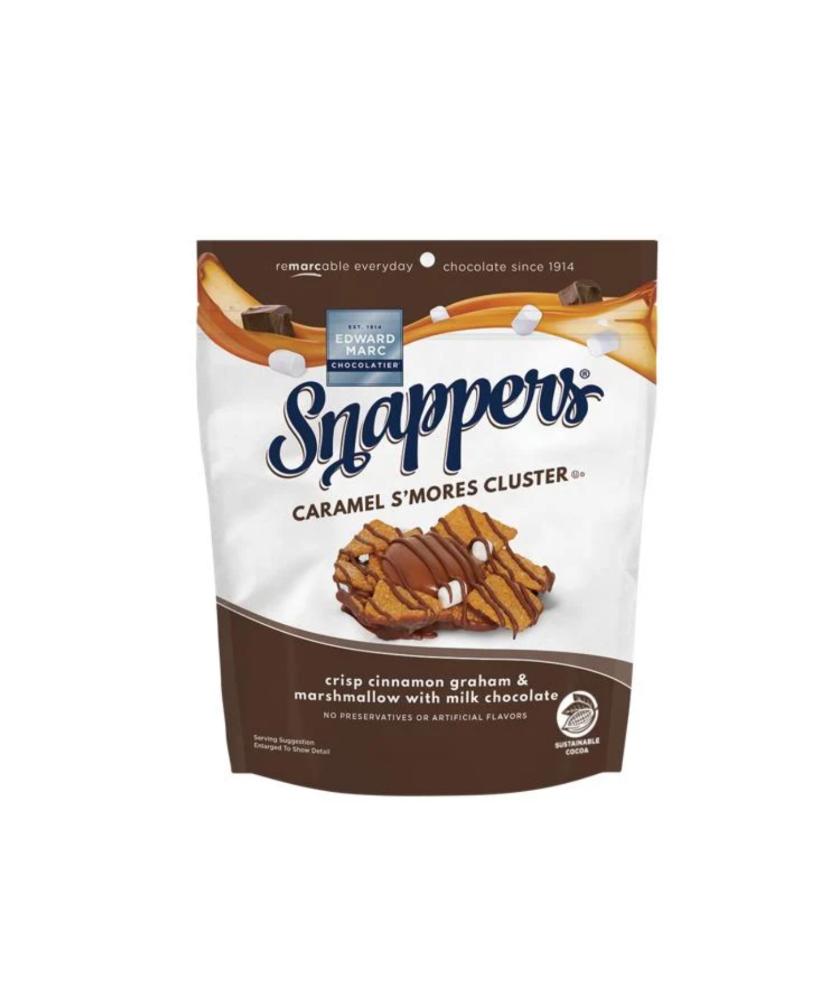 Edward Marc Chocolatier Snappers Caramel S’mores Cluster