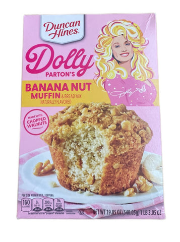 Duncan Hines Dolly Parton’s Muffin & Bread Mix - BANANA NUT