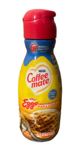 CoffeeMate Liquid Coffee Creamer - KELLOGG’S EGGO WAFFLES WITH MAPLE SYRUP