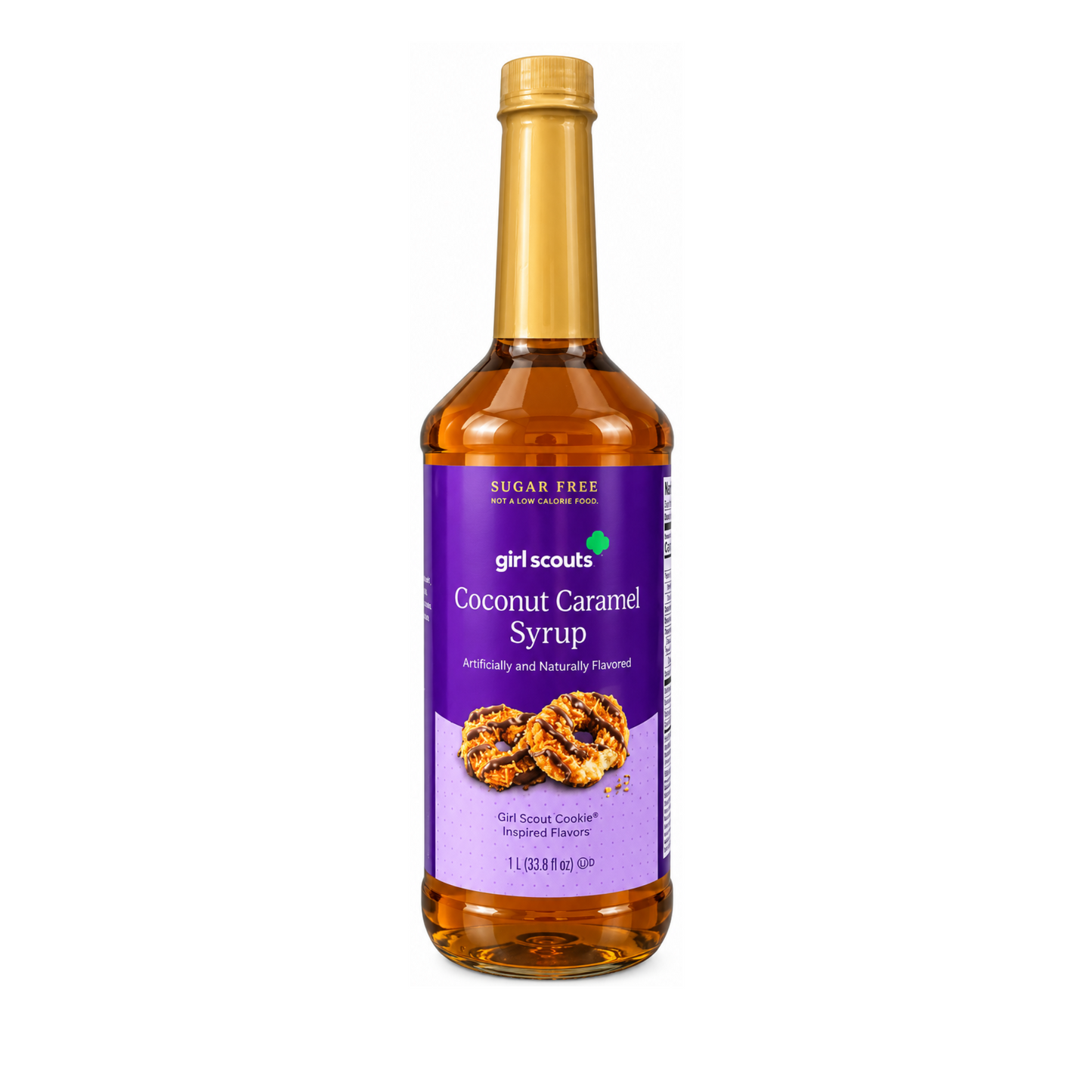 Girls Scouts Sugar Free Coffee Syrup Coconut Caramel