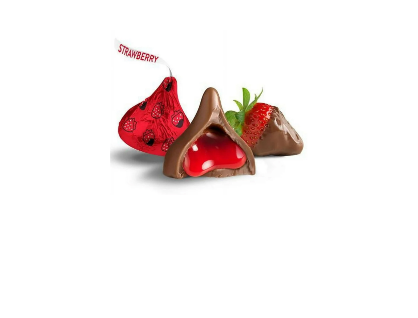 Hershey’s Kisses Chocolate Dipped Strawberry