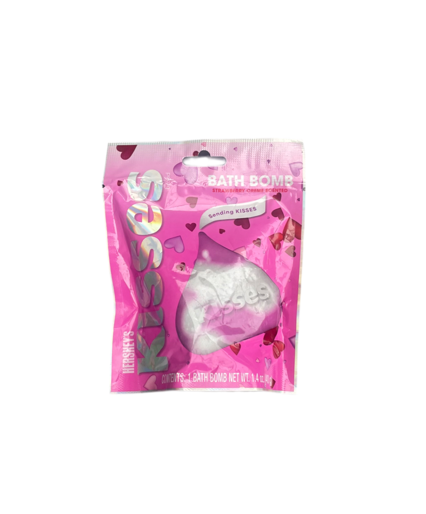 Hersheys Kisses Scented Bath Bomb Strawberry Creme