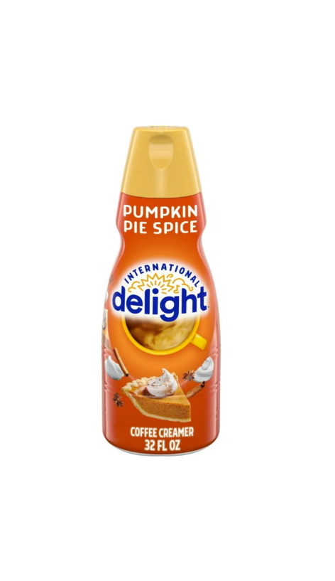 International Delight Liquid Coffee Creamer Pumpkin Pie Spice