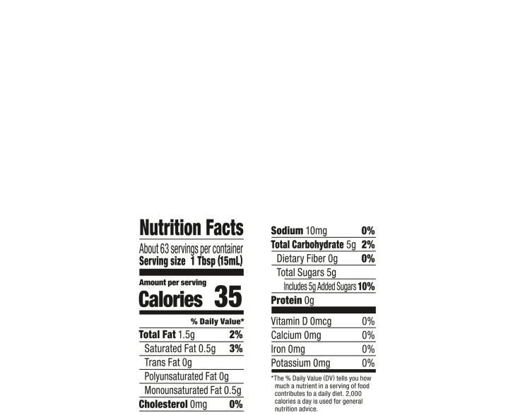 International Delight Liquid Coffee Creamer Pumpkin Pie Spice Nutritional Information
