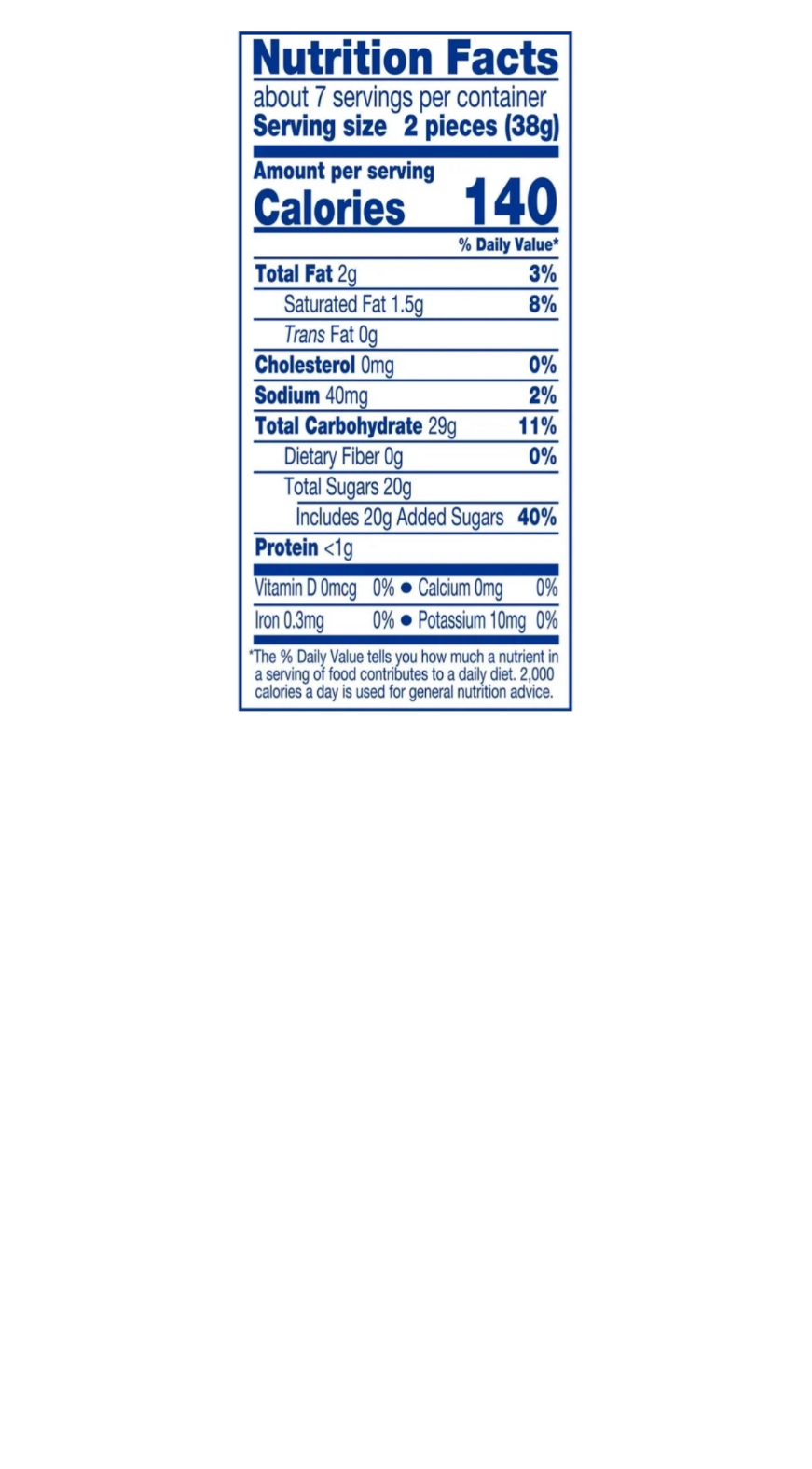 Jolly Rancher Ropes Watermelon And Green Apple Nutritional Information