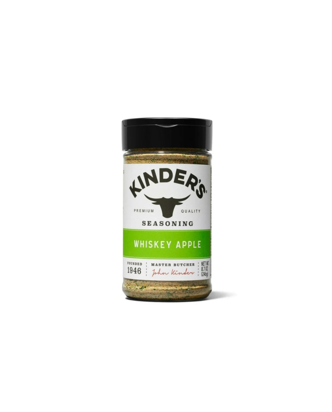 Kinders Seasoning Whisky Apple Bottle Front View