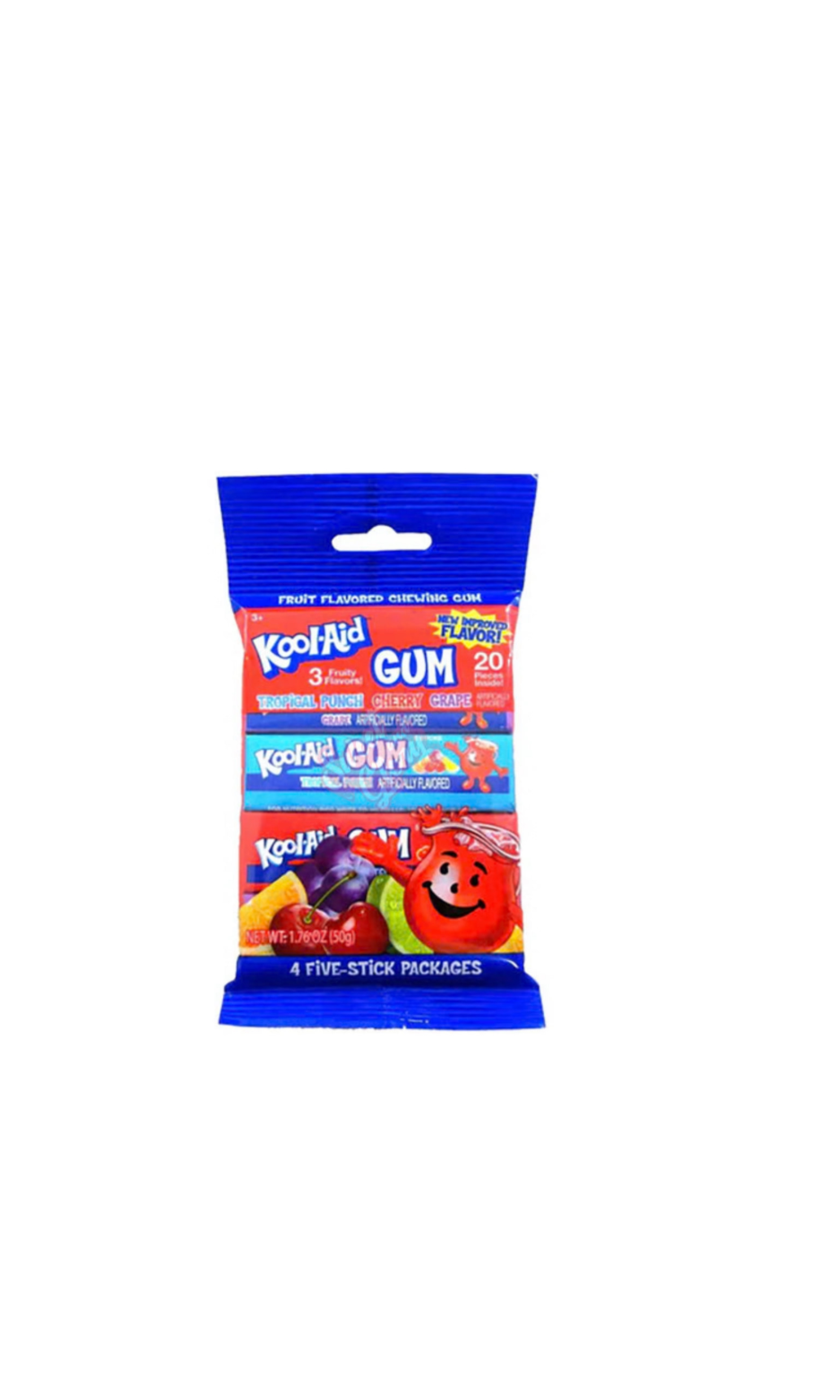 Kool Aid Fruit Flavored Chewing Gum