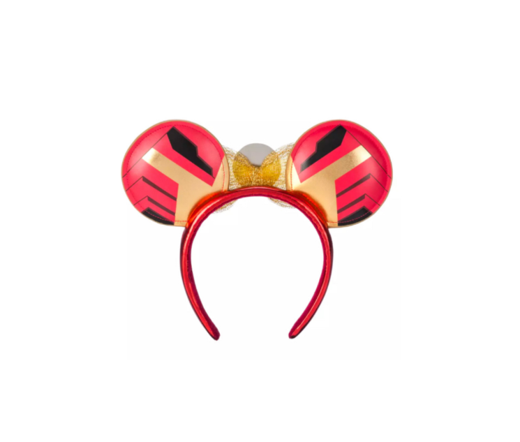 Official Headband Ears Marvel Iron Man Rear View