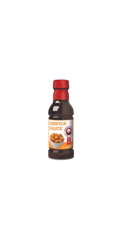Panda Express Cooking Sauce Orange Bottle Front View