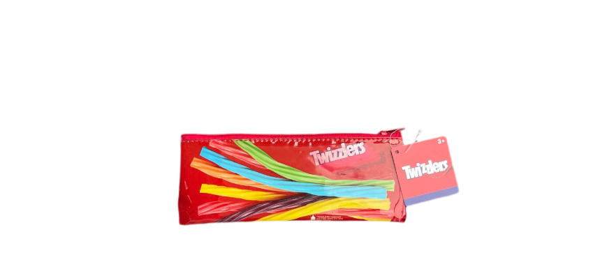 Pencil Case Twizzlers Rear View