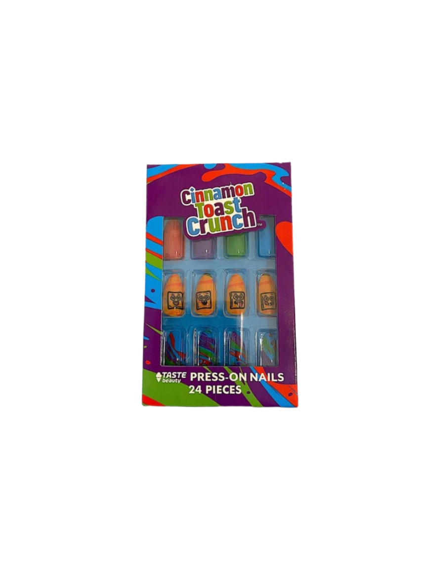 Press On False Nails Cinnamon Toast Crunch
