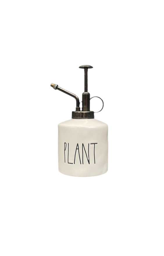 Rae Dunn Cream Ceramic Plant Mister Sprayer