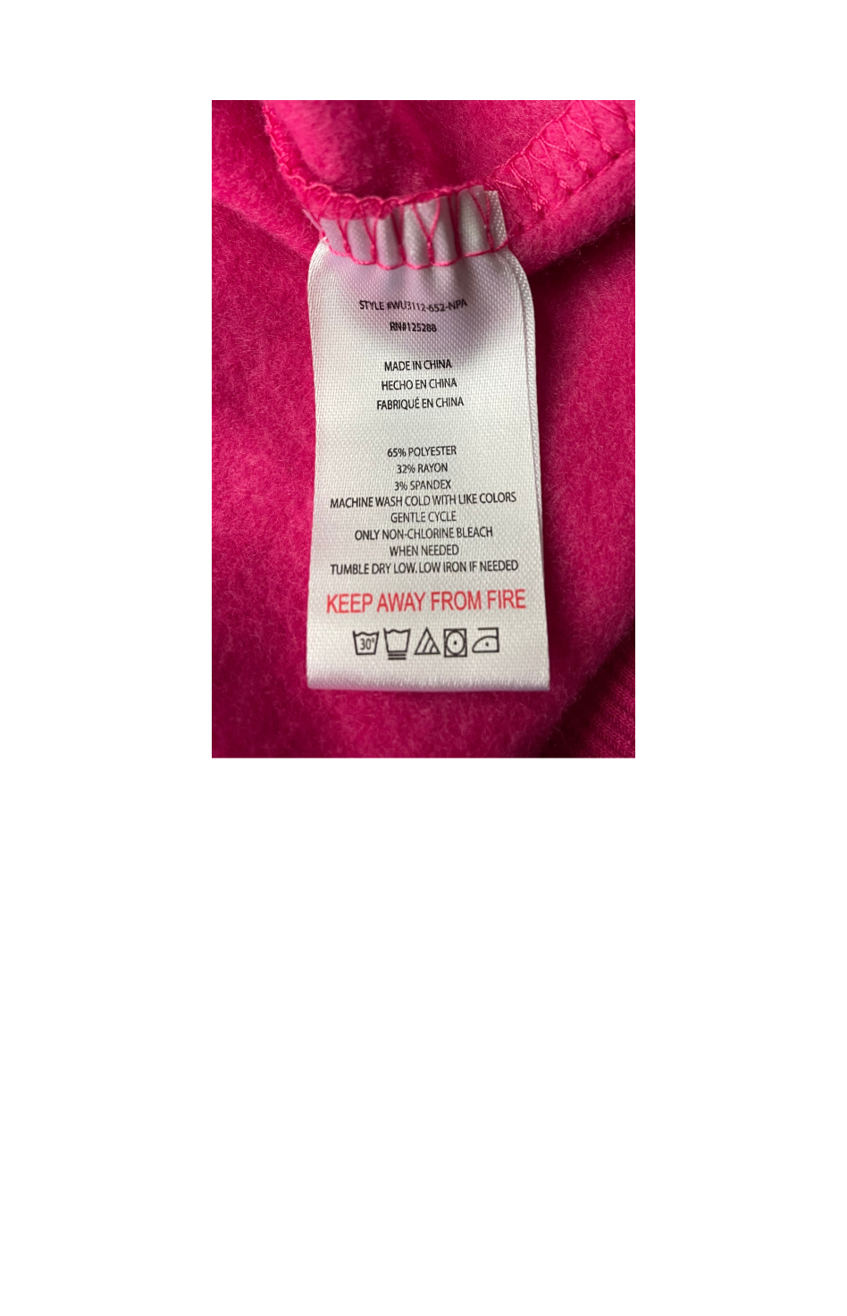 Rae Dunn Pink Sweatshirt Jumper Size Large Weekend Care Label