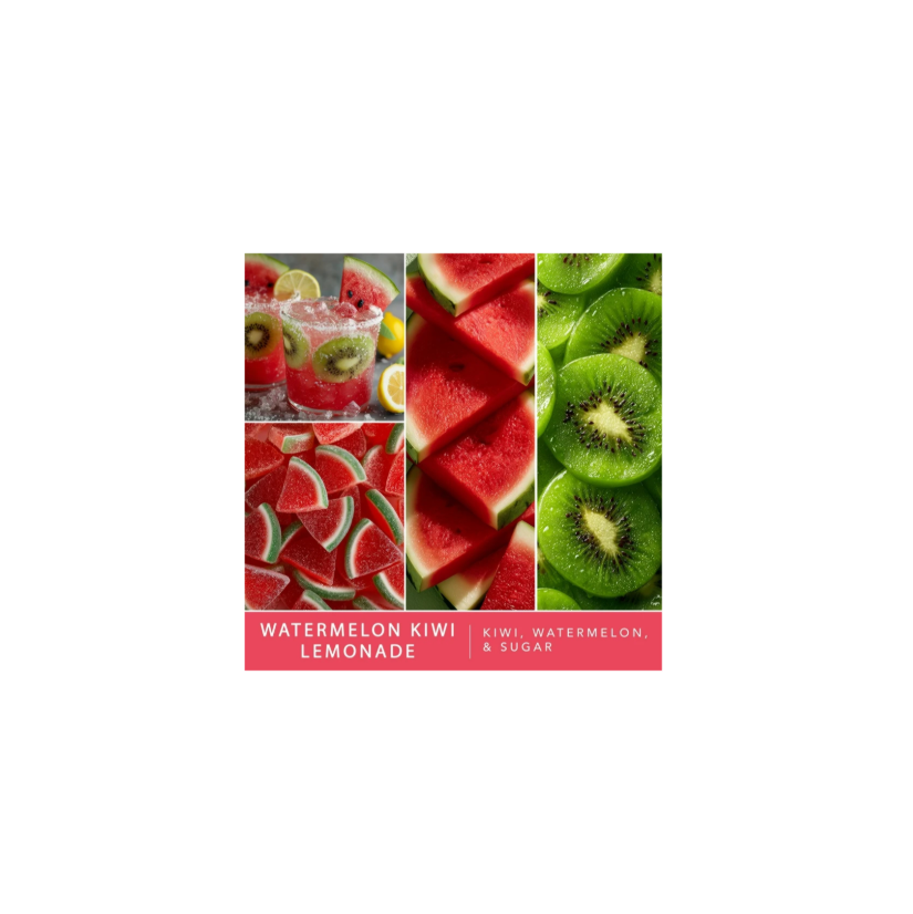 ScentSationals 6 Wax Melts Watermelon Kiwi Lemonade Scent Notes