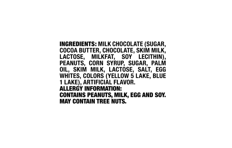 Snickers Ghoulish Green Ingredients