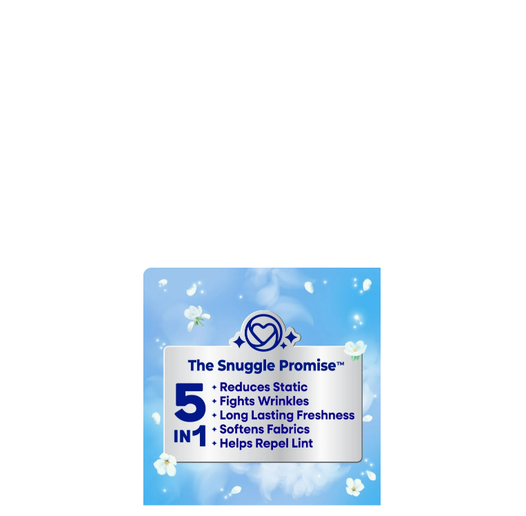Snuggle Tumble Dryer Sheets 200 Sheets Blue Sparkle The Snuggle Promise