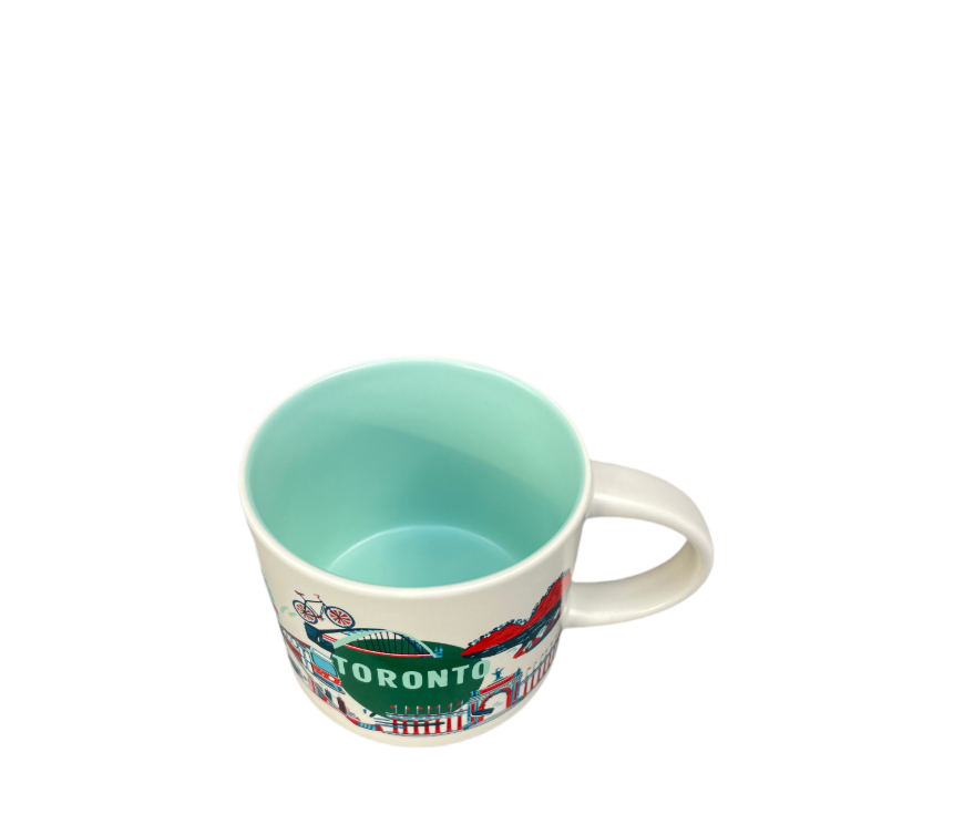 Starbucks Ceramic Mug Toronto Inside