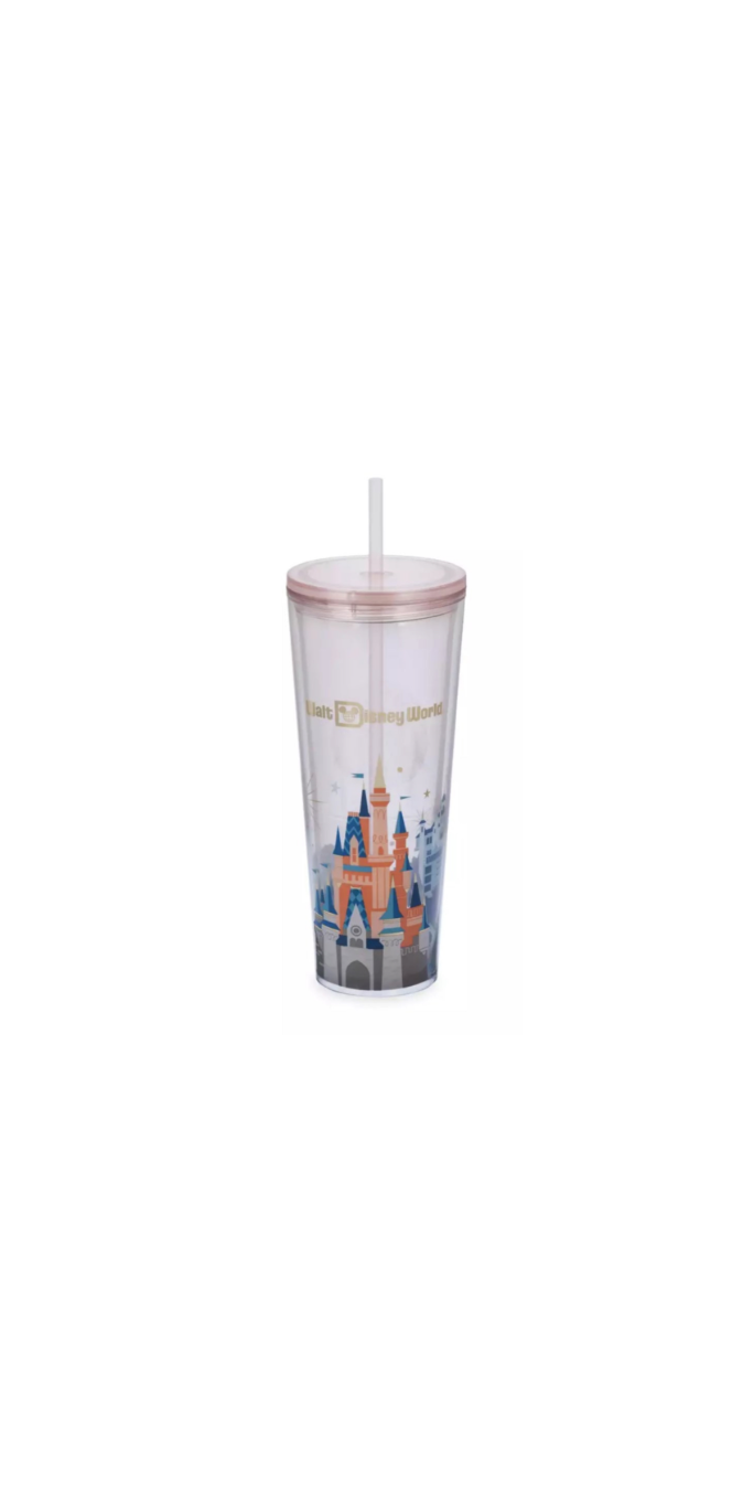 Starbucks Disney Cold Beverage Tumbler Disneyworld Orlando Front View
