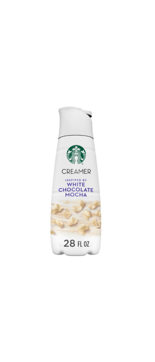 Starbucks Liquid Coffee Creamer White Chocolate Mocha Bottle