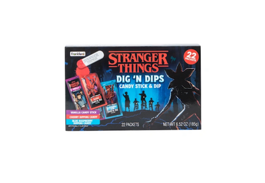 Stranger Things Dig ‘N Dips Candy Stick & Dip Boxed