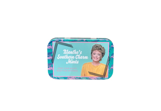 The Golden Girls Collectable Tin And Mints Blanche's Southern Charm Mints